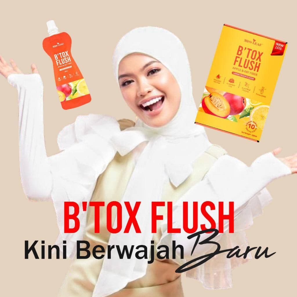 B’TOX FLUSH NEW PACKAGING B'TOX FLUSH NEW PACKAGING