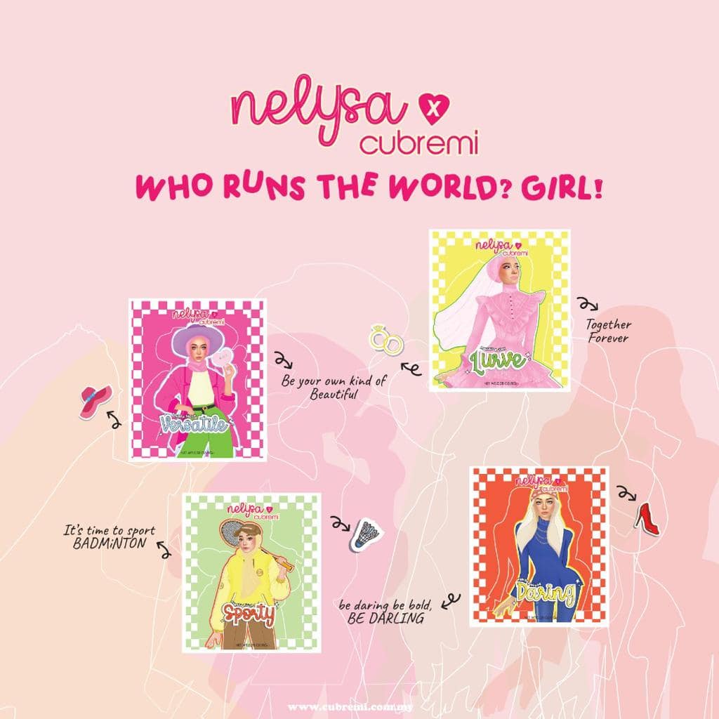 CUBREMI –  SET 4IN1 NELYSA POWDER BLUSH CUBREMI -  SET 4IN1 NELYSA POWDER BLUSH