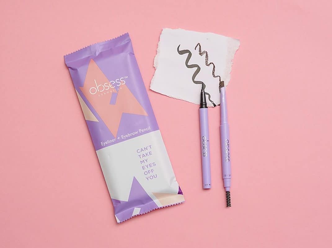 OBSESS  – EYELINER + EYEBROW PENCIL OBSESS  - EYELINER + EYEBROW PENCIL