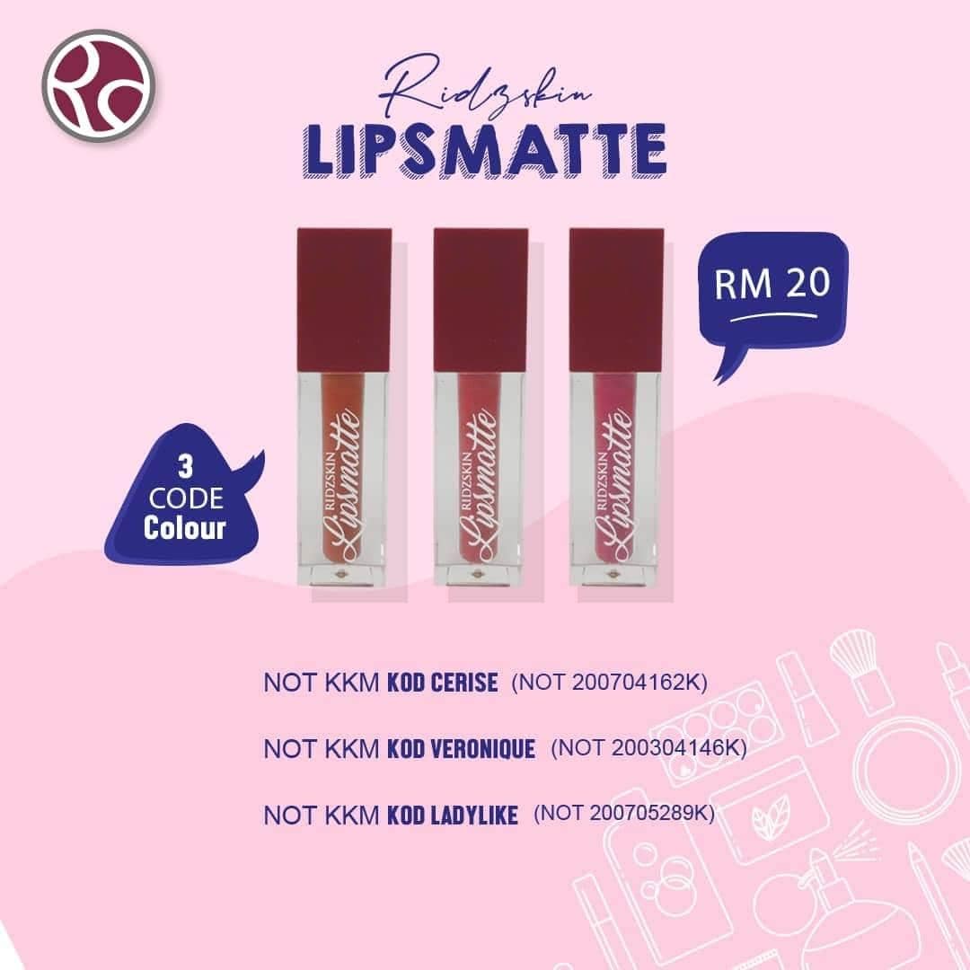 RIDZSKIN – COMBO 4PCS LIPMATTE (MINI) RIDZSKIN - COMBO 4PCS LIPMATTE (MINI)