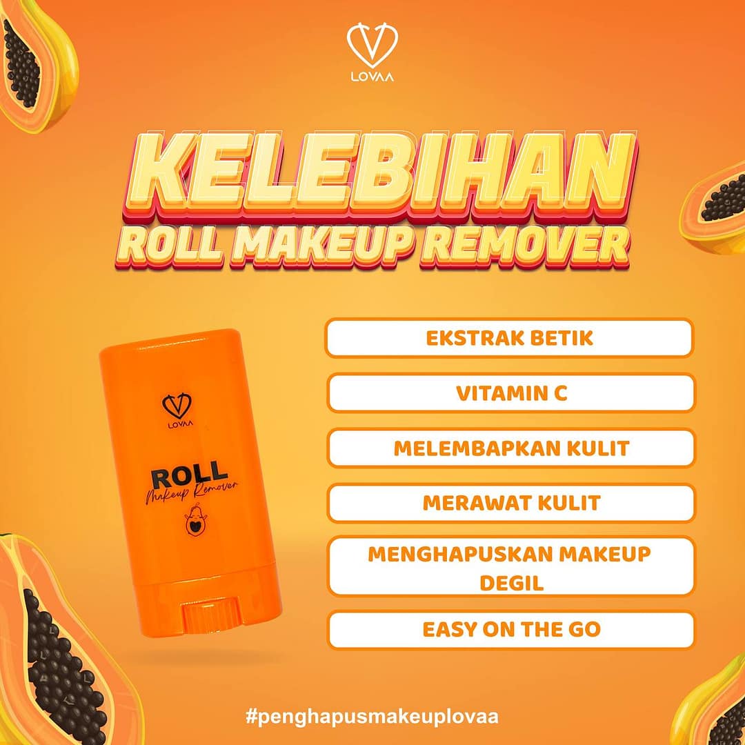 LOVAA – ROLL MAKEUP REMOVER LOVAA - ROLL MAKEUP REMOVER