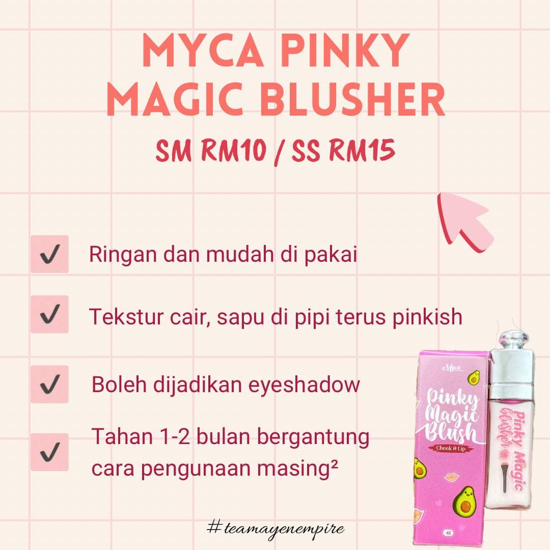 MYCA – PINKY MAGIC BLUSH MYCA - PINKY MAGIC BLUSH