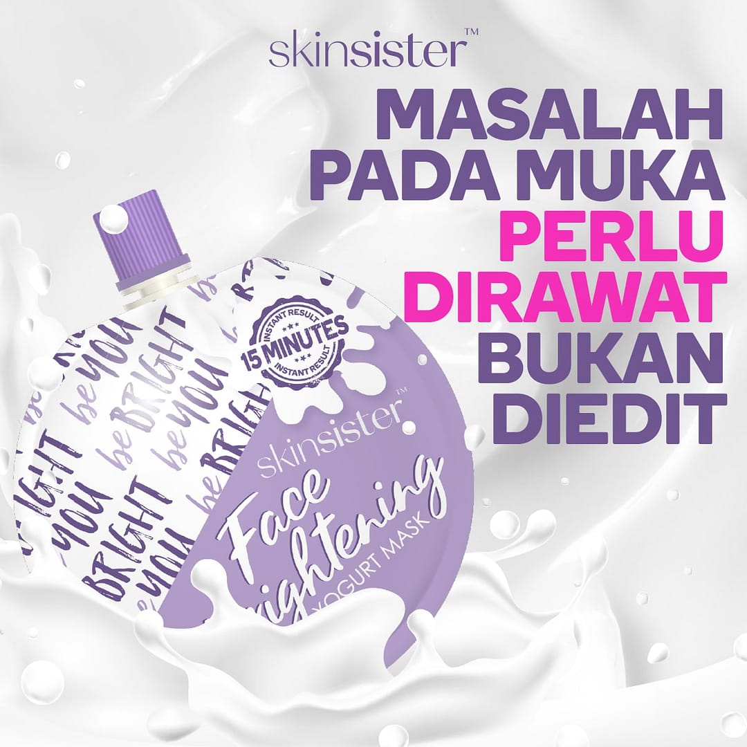 SKIN SISTER – FACE BLEACHING YOGURT MASK SKIN SISTER - FACE BLEACHING YOGURT MASK