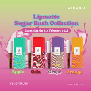 ARGANIA - LIPMATTE SUGAR RUSH