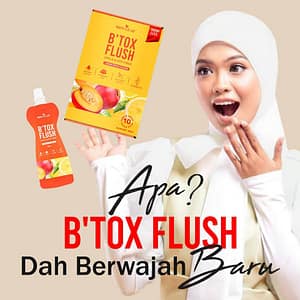 B'TOX FLUSH NEW PACKAGING