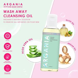 BELLA PARK - ARGANIA WASH AWAY CLEANSING OIL SAIZ BESAR