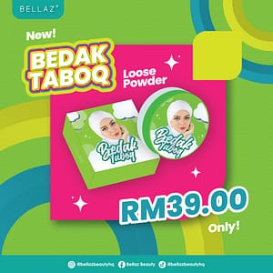 BELLAZ BEAUTY - BEDAK TABOQ PEK BARU