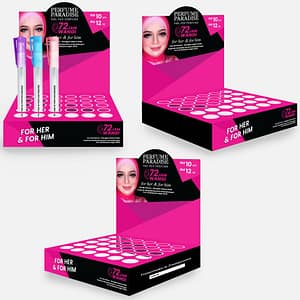 PERFUME PARADISE - DISPLAY BOX PEN PERFUME