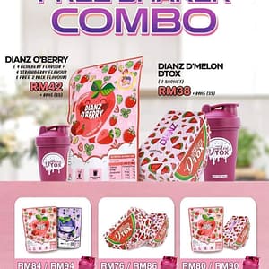 DIANZ - 2PCS O'BERRY FREE SHAKER