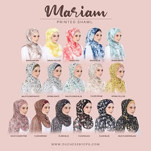 DUCHESS -  MARIAM PRINTED SHAWL