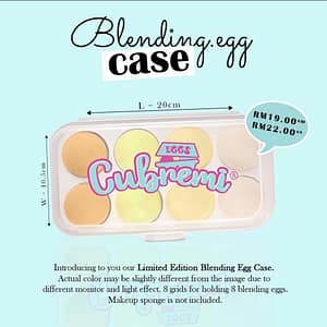 CUBREMI - BLENDING EGG CASE