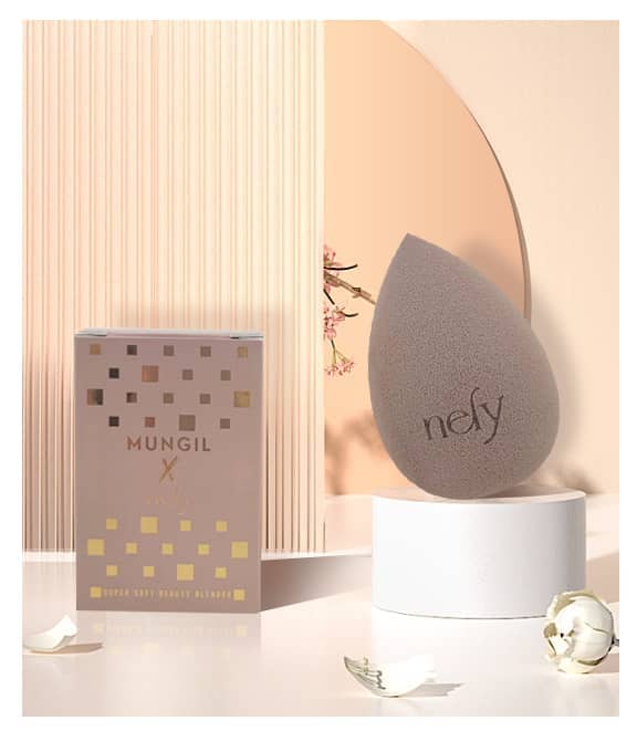 MUNGIL - BEAUTY BLENDER X NELYSA (WARNA NUDE)
