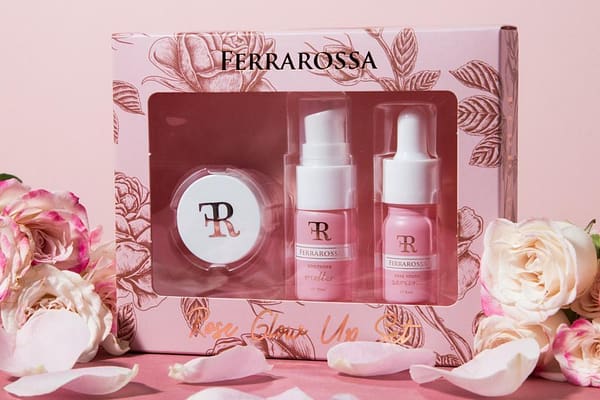 FERRA ROSSA - ROSE GLOW UP SET