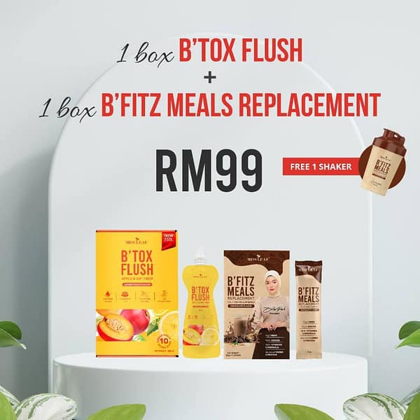 B'TOX  + BFITZ COMBO FREE SHAKER