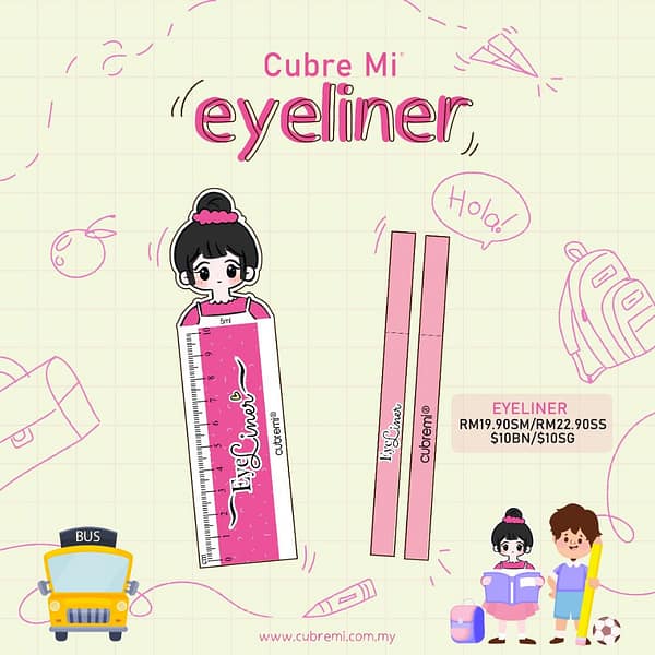 CUBREMI - EYELINER PINK EDITION