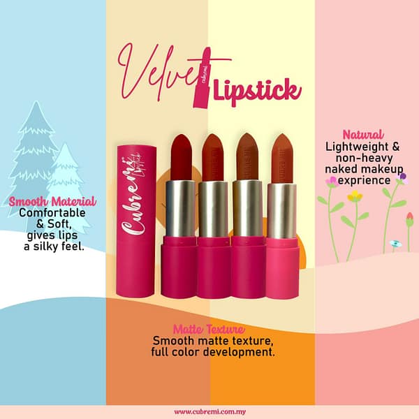 CUBREMI - VELVET LIPSTICK