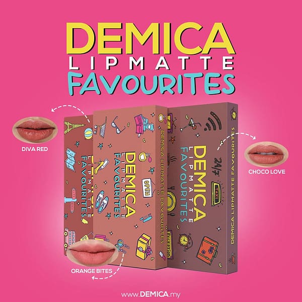 DEMICA LIPMATTE  FAVOURITE CODE