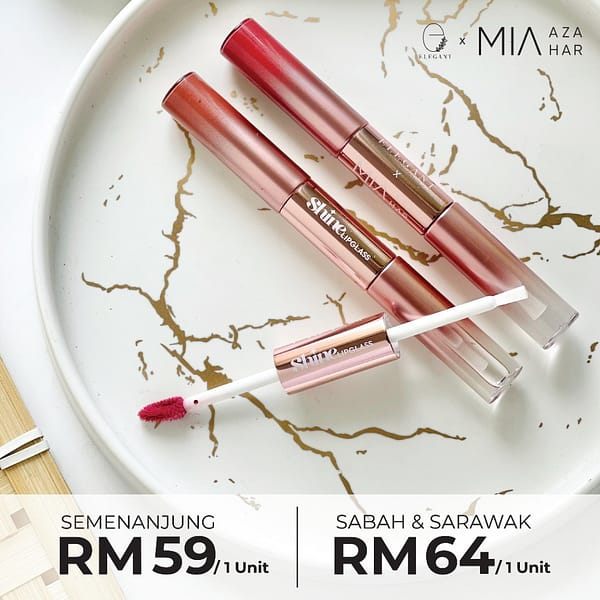 ELEGANT X MIA AZAHAR SHINE LIPGLOSS