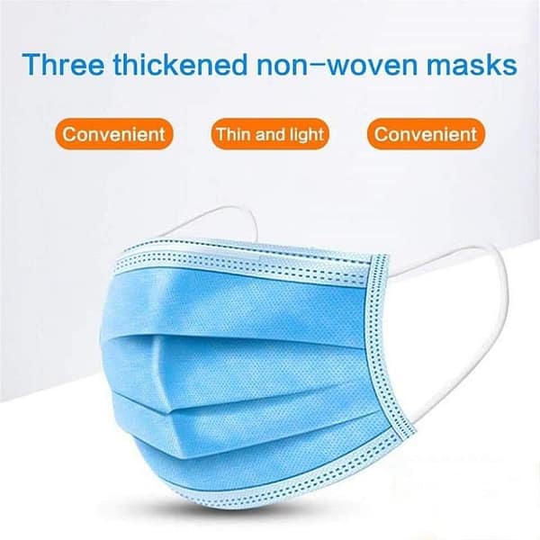 FACE MASK 3-PLY- EARLOOP (50PCS)