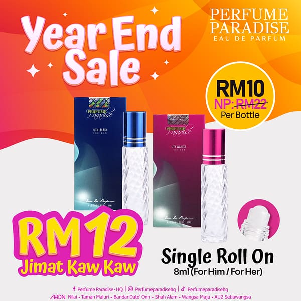 PERFUME PARADISE SINGLE ROLL-ON 8 ML