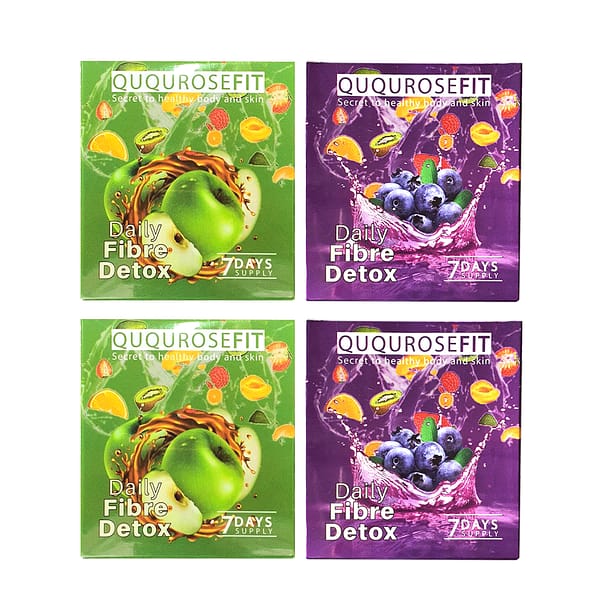 QUQUROSEFIT DETOX COMBO 4BOX  (WITHOUT SHAKER)