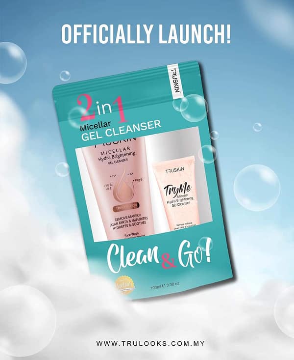 TRULOOKS - SET COMBO MICELLAR CLEANSER 