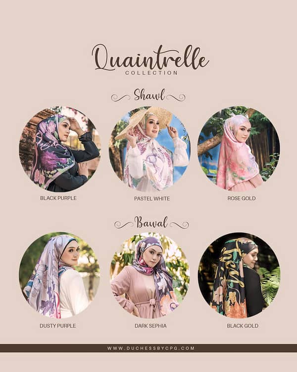 DUCHESS - QUAINTRELLE COLLECTION (SHAWL)