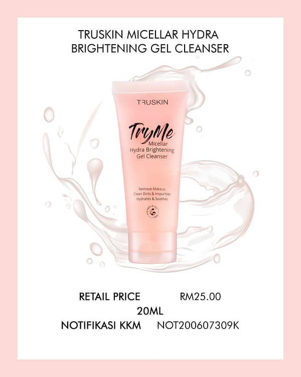 TRULOOKS - TRYME MICELLAR CLEANSER SAIZ KECIK
