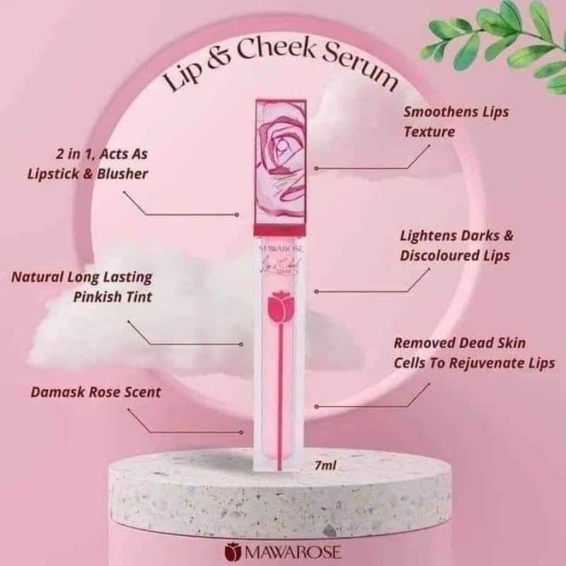 MAWAROSE – LIP AND CHEEK SERUM MAWAROSE - LIP AND CHEEK SERUM