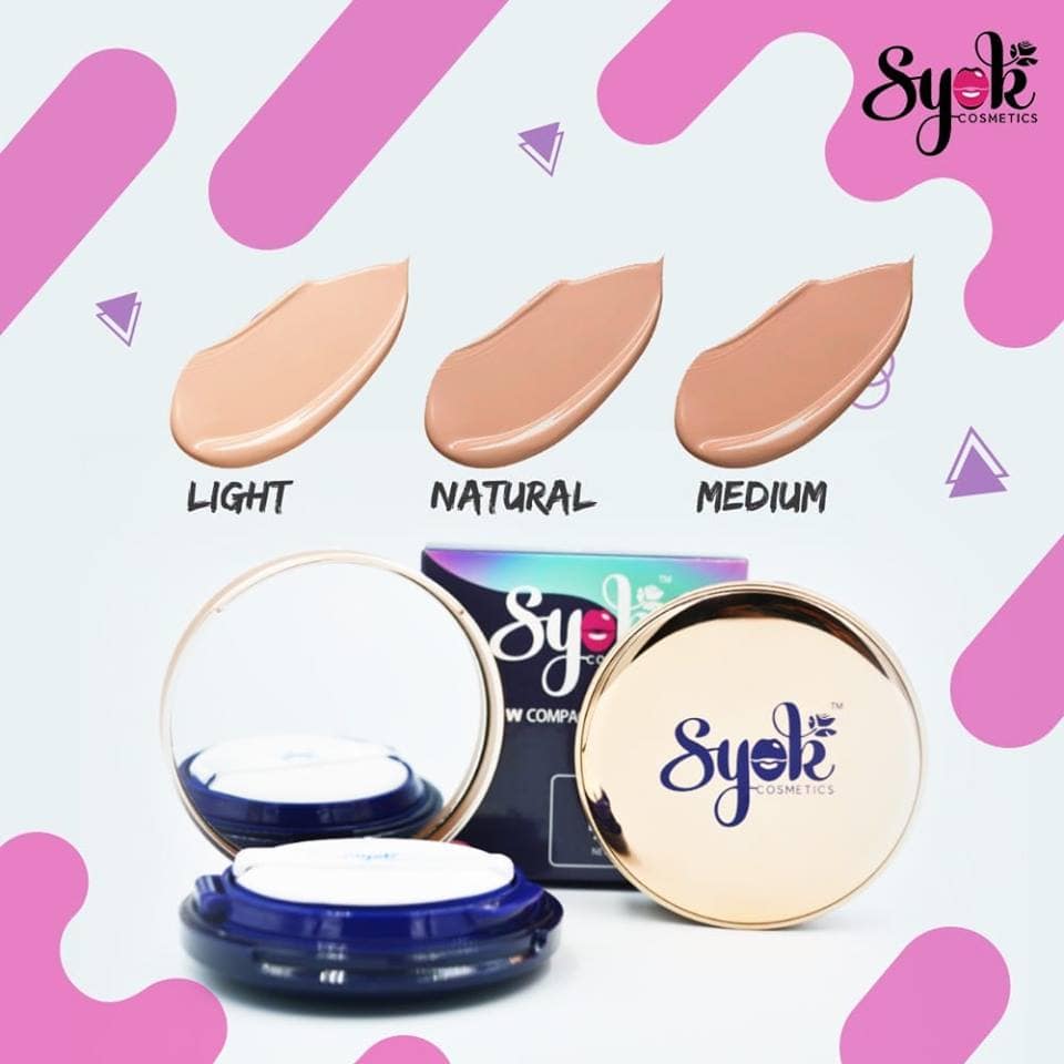 SYOK GLOW COMPACT FOUNDATION FULL SAIZ SYOK GLOW COMPACT FOUNDATION FULL SAIZ