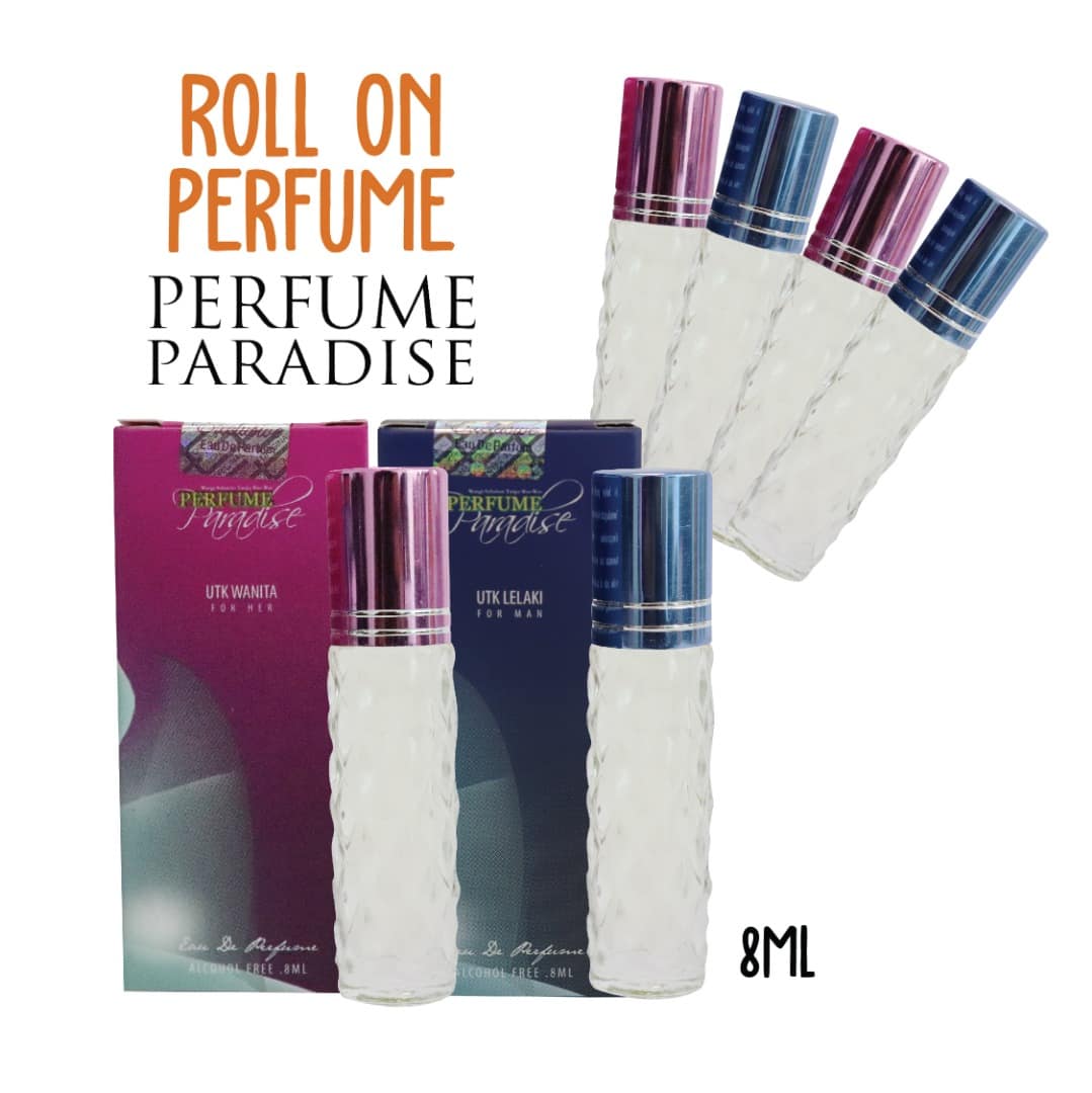PERFUME PARADISE SINGLE ROLL-ON 8 ML PERFUME PARADISE SINGLE ROLL-ON 8 ML