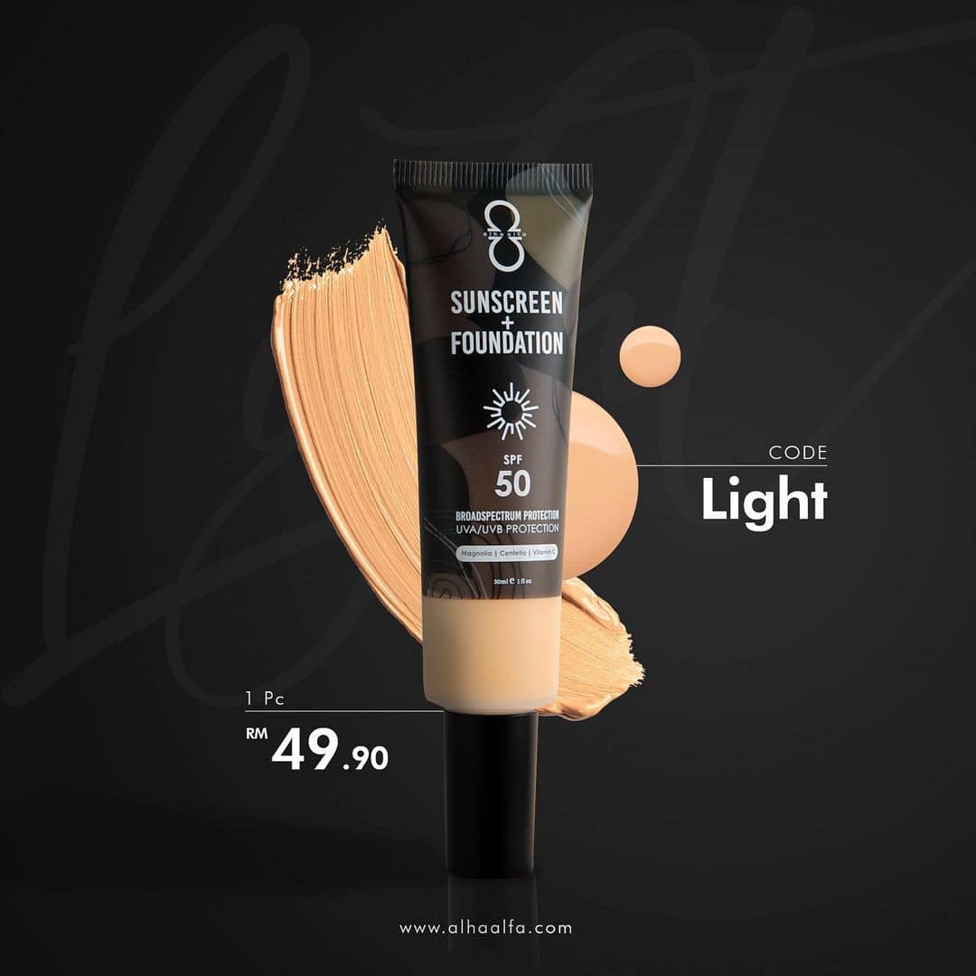 ALHA SUNSCREEN + FOUNDATION ALHA SUNSCREEN + FOUNDATION
