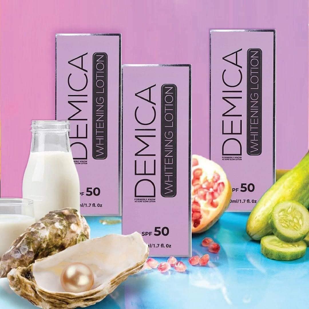 DEMICA WHITENING LOTION PEK BESAR DEMICA WHITENING LOTION PEK BESAR