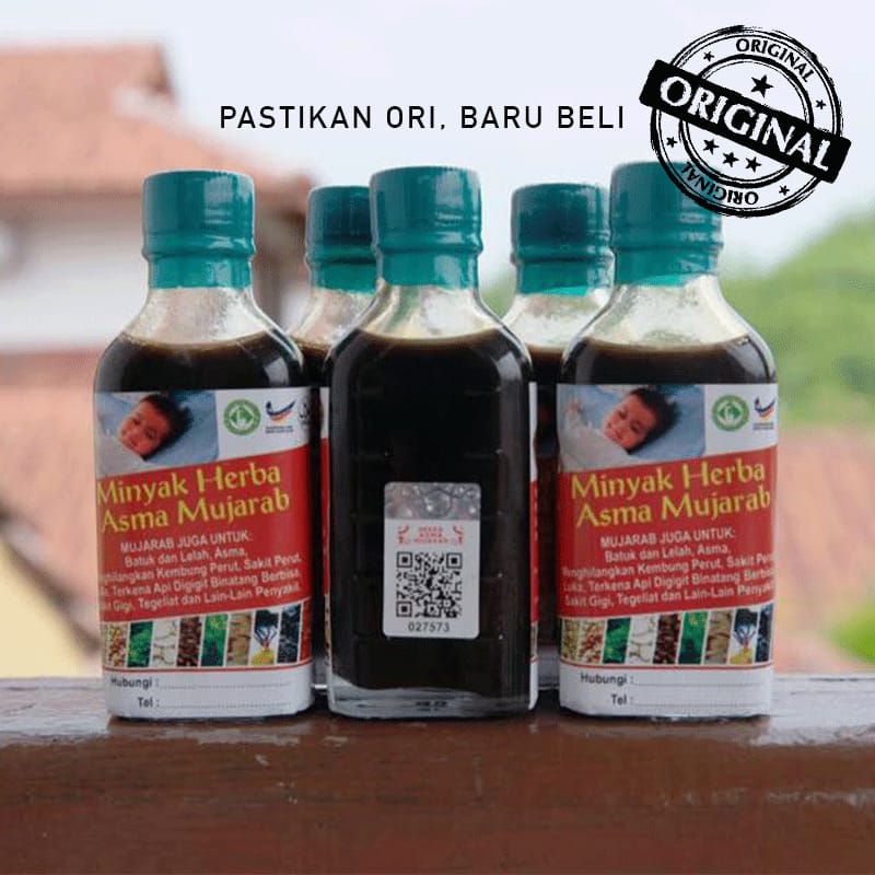 MINYAK HERBA - ASMA MUSTAJAB (30ML) MINYAK HERBA - ASMA MUSTAJAB (30ML)