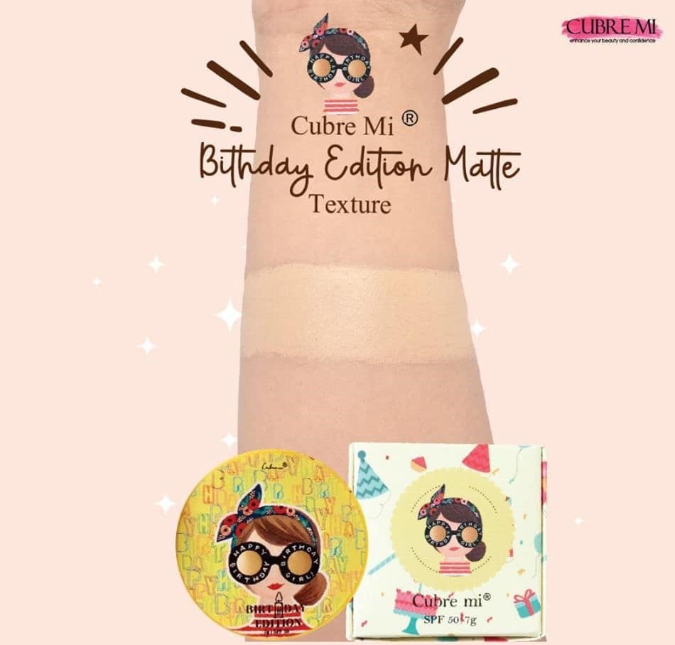 CUBREMI MATTE BIRTHDAY EDITION CUBREMI MATTE BIRTHDAY EDITION