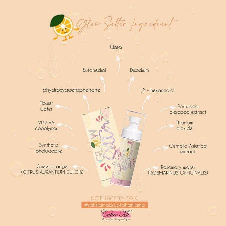 CUBREMI - GLOW SETTER SPRAY 50 ML CUBREMI - GLOW SETTER SPRAY 50 ML