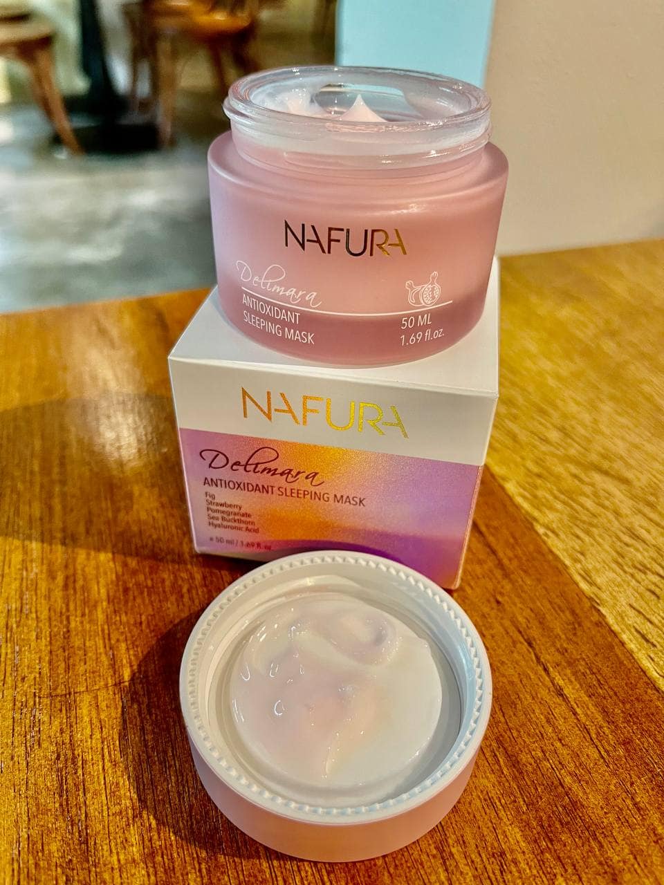 NAFURA - DELIMARA ANTIOXIDANT SLEEPING MASK NAFURA - DELIMARA ANTIOXIDANT SLEEPING MASK