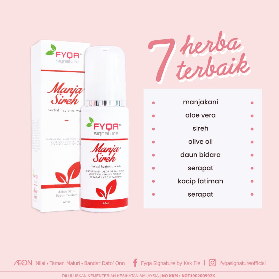 FYQA SIGNATURE - MANJA SIREH 60 ML FYQA SIGNATURE - MANJA SIREH 60 ML